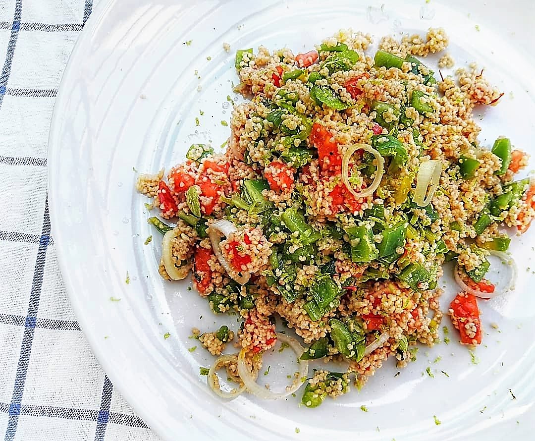 Tabbouleh di couscous allo zafferano Pentole&Pennelli